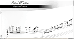 Desktop Screenshot of davidoconnormusic.com