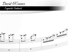Tablet Screenshot of davidoconnormusic.com
